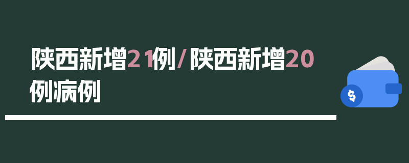 陕西新增21例/陕西新增20例病例