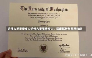 哈佛大学学费多少哈佛大学学费多少，深度解析与费用构成