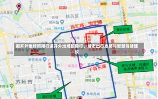 避开外地牌照限行避开外地牌照限行，城市出行攻略与智慧驾驶建议