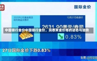 中国银行金价中国银行金价，洞悉黄金价格的动态与趋势