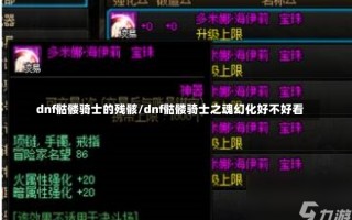 dnf骷髅骑士的残骸/dnf骷髅骑士之魂幻化好不好看