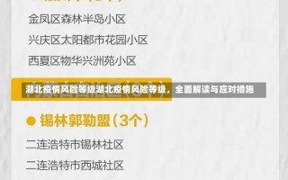 湖北疫情风险等级湖北疫情风险等级，全面解读与应对措施