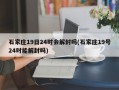 石家庄19日24时会解封吗(石家庄19号24时能解封吗)