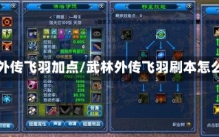 武林外传飞羽加点/武林外传飞羽刷本怎么样