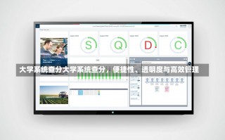大学系统查分大学系统查分，便捷性、透明度与高效管理