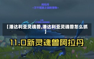 【潘达利亚灵魂兽,潘达利亚灵魂兽怎么抓】