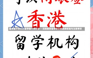 留学哪个中介好留学哪个中介好——深度解析留学中介的选择标准与注意事项