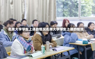 名牌大学学生上课的情况名牌大学学生上课的情境