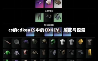 cs的cdkeyCS中的CDKEY，解密与探索