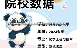 青岛科技大学y2专业是什么专业青岛科技大学Y2专业详解，探寻这一专业的内涵与特色