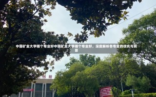 中国矿业大学哪个专业好中国矿业大学哪个专业好，深度解析各专业的优劣与前景