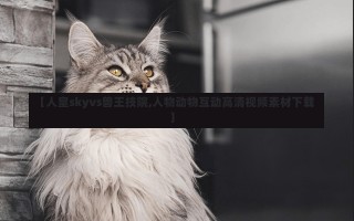 【人皇skyvs兽王技院,人物动物互动高清视频素材下载】