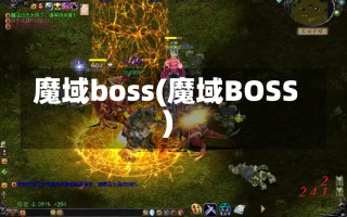 魔域boss(魔域BOSS)