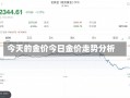 今天的金价今日金价走势分析