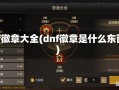 dnf徽章大全(dnf徽章是什么东西)