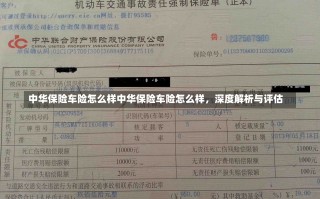 中华保险车险怎么样中华保险车险怎么样，深度解析与评估