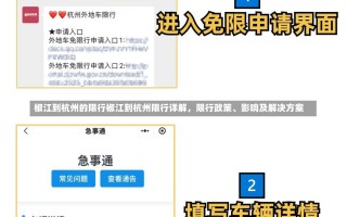 椒江到杭州的限行椒江到杭州限行详解，限行政策、影响及解决方案