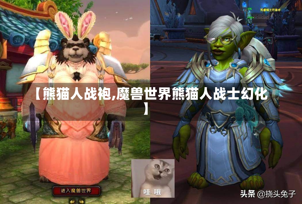 【熊猫人战袍,魔兽世界熊猫人战士幻化】-第2张图片-通任唐游戏