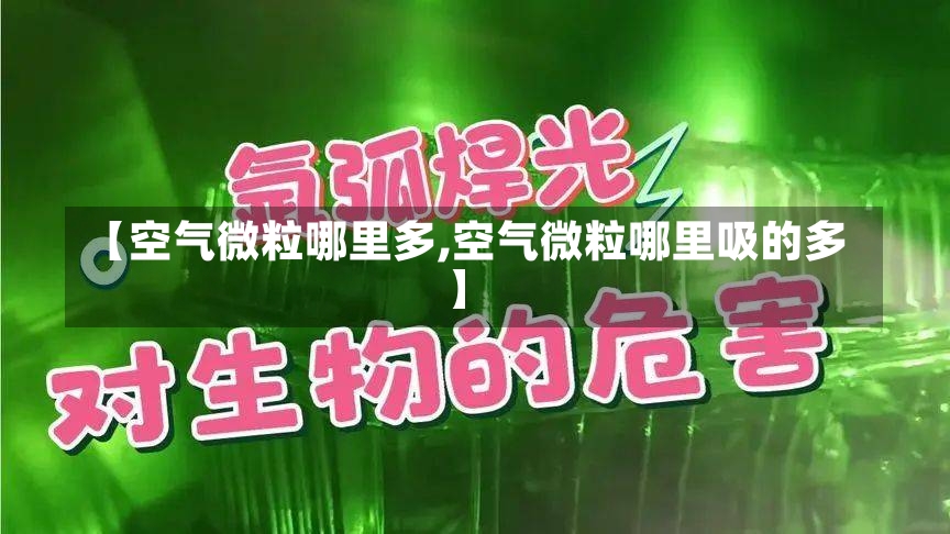 【空气微粒哪里多,空气微粒哪里吸的多】-第1张图片-通任唐游戏