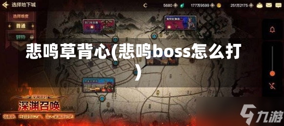 悲鸣草背心(悲鸣boss怎么打)-第3张图片-通任唐游戏