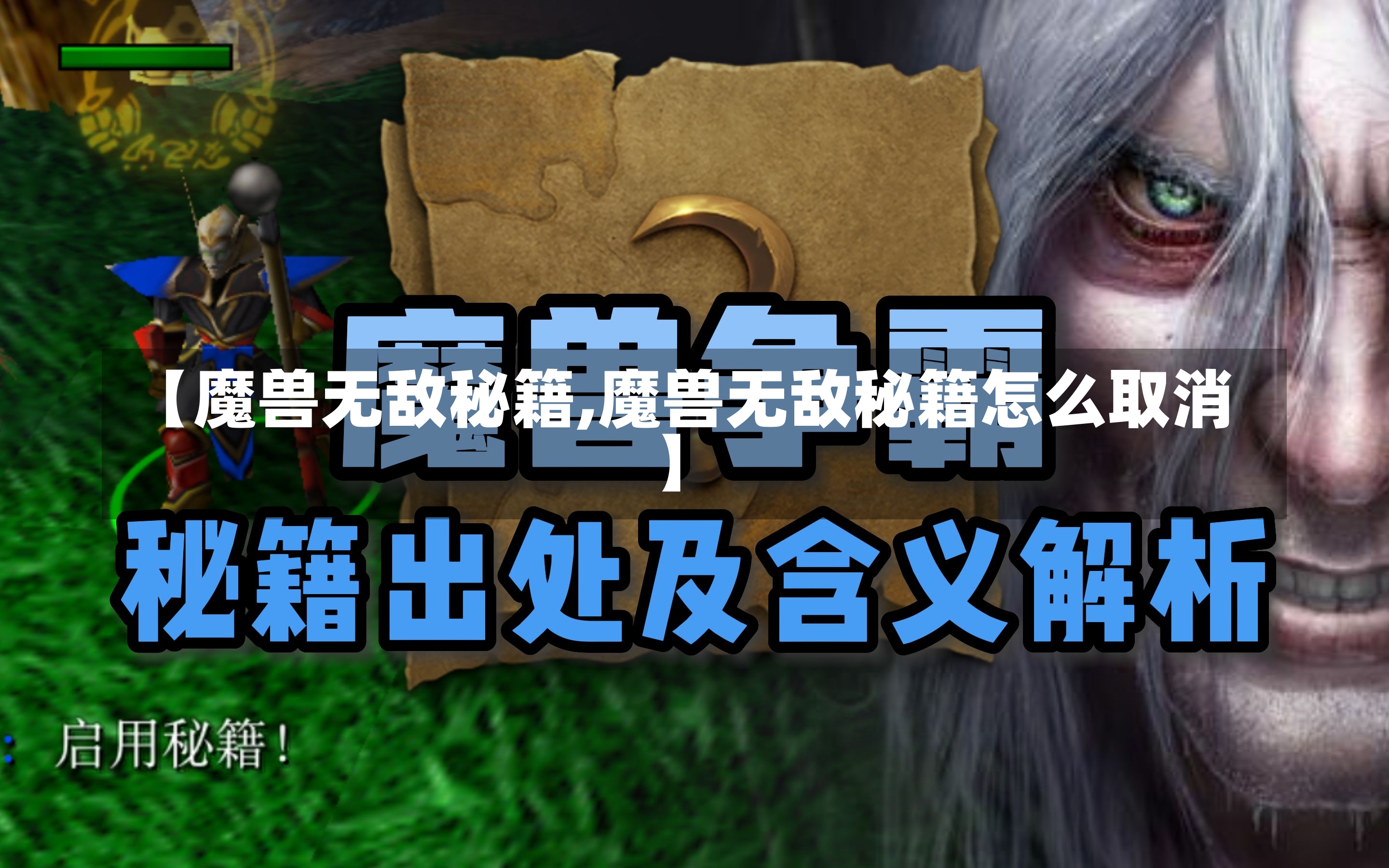 【魔兽无敌秘籍,魔兽无敌秘籍怎么取消】-第2张图片-通任唐游戏