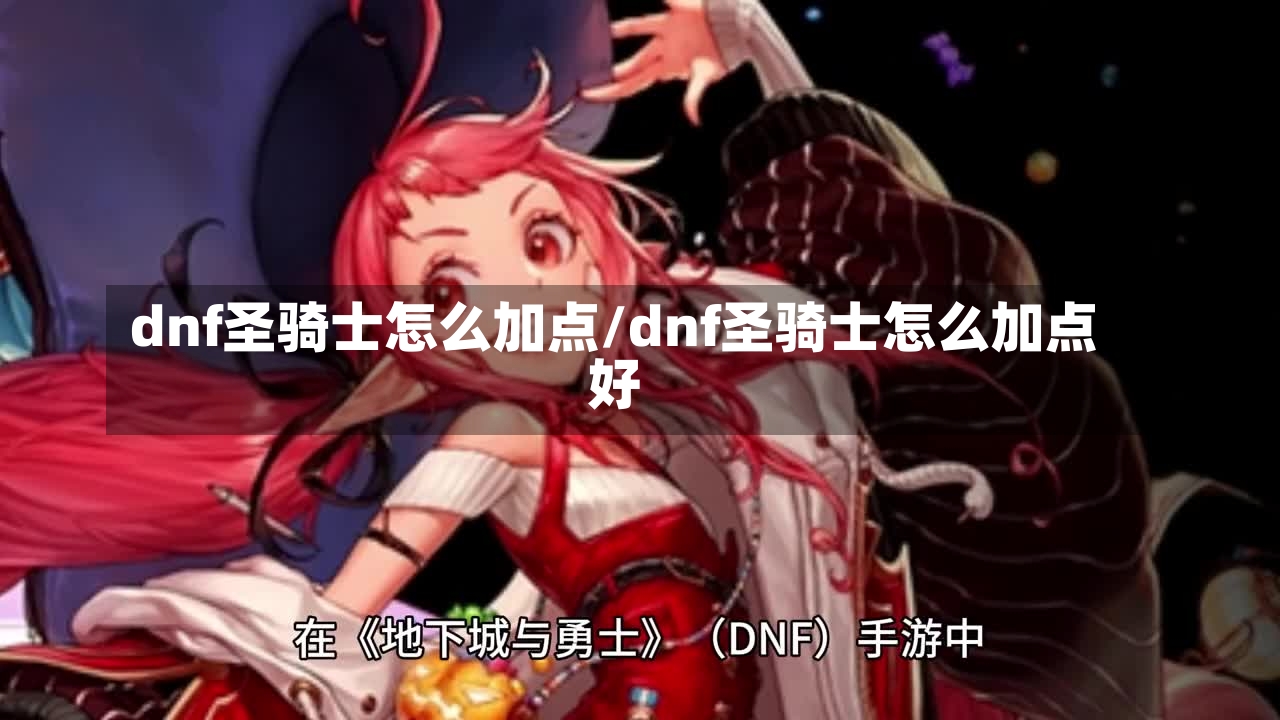 dnf圣骑士怎么加点/dnf圣骑士怎么加点好-第1张图片-通任唐游戏