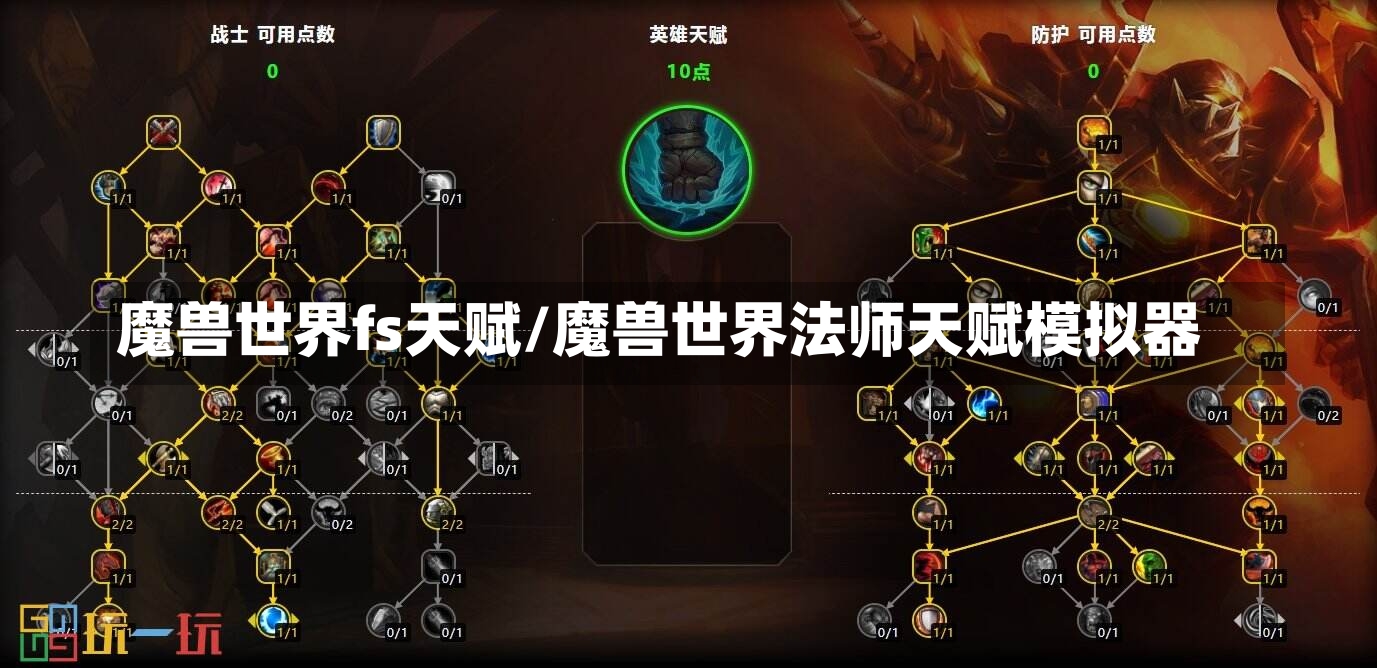 魔兽世界fs天赋/魔兽世界法师天赋模拟器-第1张图片-通任唐游戏