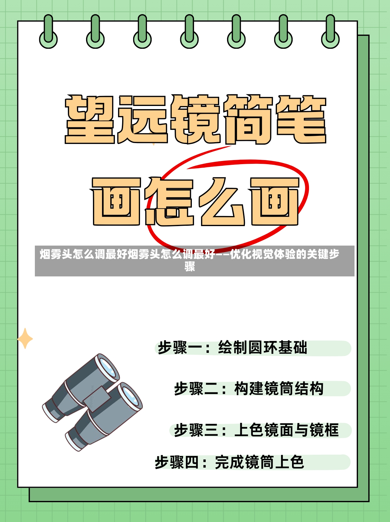 烟雾头怎么调最好烟雾头怎么调最好——优化视觉体验的关键步骤-第2张图片-通任唐游戏