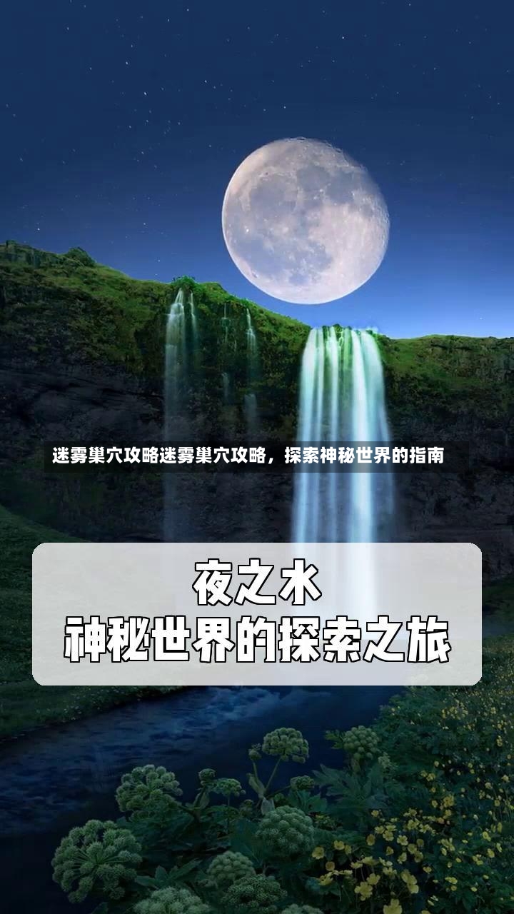 迷雾巢穴攻略迷雾巢穴攻略，探索神秘世界的指南-第1张图片-通任唐游戏