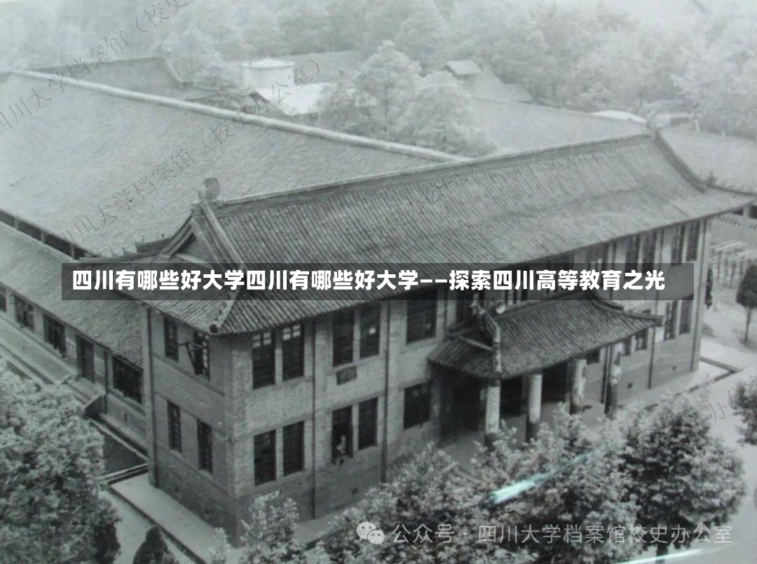 四川有哪些好大学四川有哪些好大学——探索四川高等教育之光-第3张图片-通任唐游戏