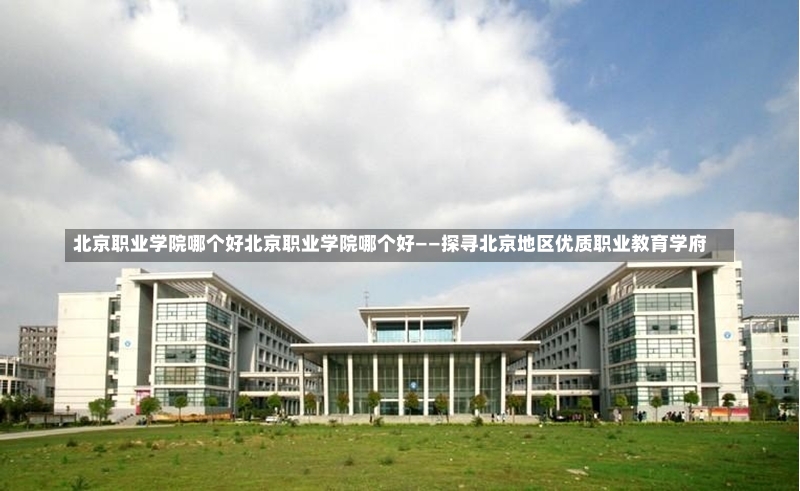 北京职业学院哪个好北京职业学院哪个好——探寻北京地区优质职业教育学府-第1张图片-通任唐游戏