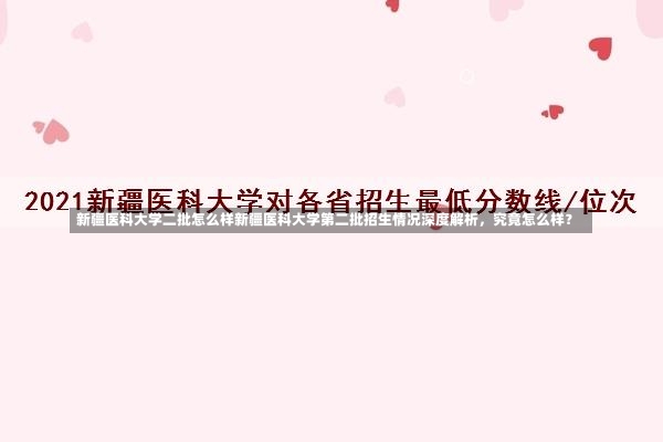 新疆医科大学二批怎么样新疆医科大学第二批招生情况深度解析，究竟怎么样？-第1张图片-通任唐游戏