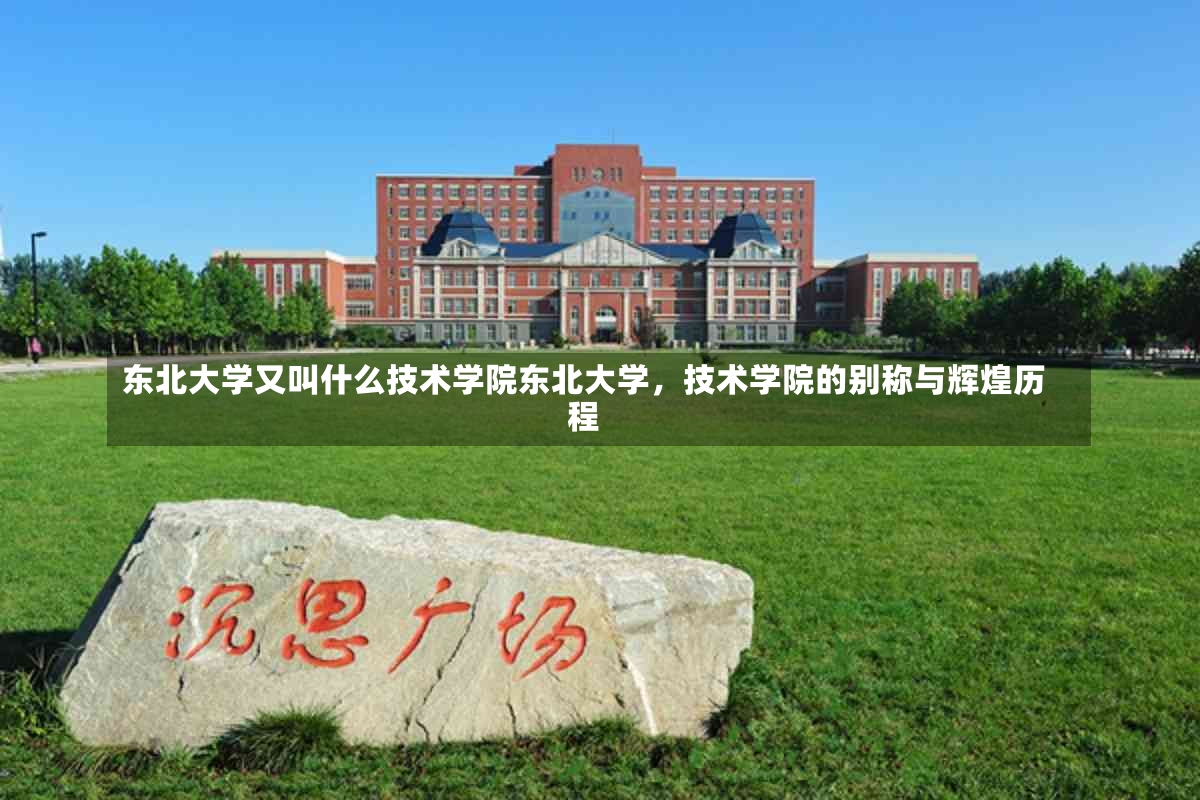 东北大学又叫什么技术学院东北大学，技术学院的别称与辉煌历程-第2张图片-通任唐游戏