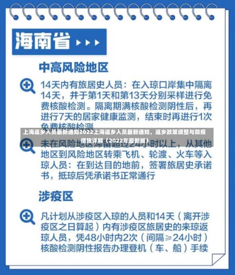 上海返乡人员最新通知2022上海返乡人员最新通知，返乡政策调整与防疫措施详解（2022年最新版）-第1张图片-通任唐游戏