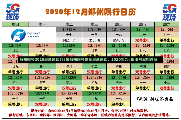 郑州限号2020最新通知7月份郑州限号措施最新通知，2020年7月份限号安排详解-第3张图片-通任唐游戏