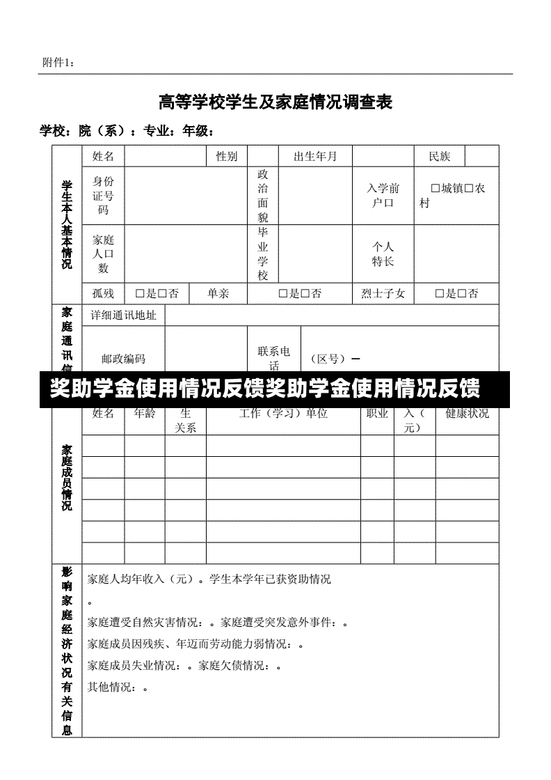 奖助学金使用情况反馈奖助学金使用情况反馈-第1张图片-通任唐游戏