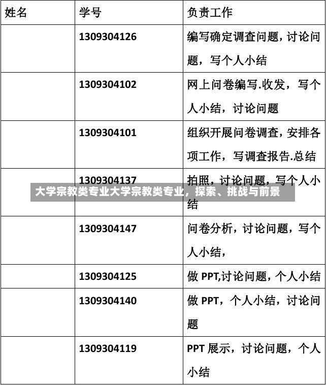 大学宗教类专业大学宗教类专业，探索、挑战与前景-第1张图片-通任唐游戏