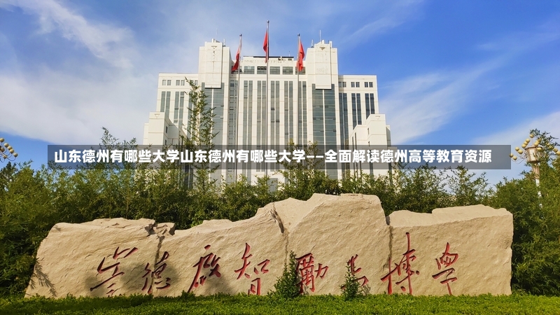 山东德州有哪些大学山东德州有哪些大学——全面解读德州高等教育资源-第2张图片-通任唐游戏