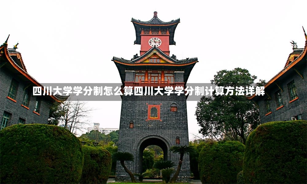 四川大学学分制怎么算四川大学学分制计算方法详解-第1张图片-通任唐游戏